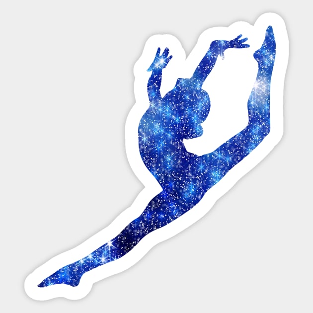 Leap Sticker by sportartbubble